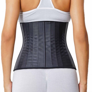 25 Atele Corset Talie de Viespe Super Agressive -Glossy Negru