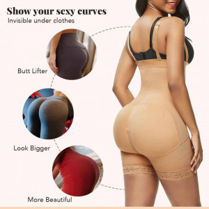 Body Modelator Cu Bretele si Fermoar---IDEAL Ptr ROCHII--- Nude 3in1