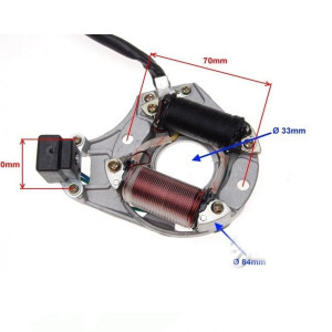 Magnetou ATV 50cc - 110cc, 2 bobine - Wilmat