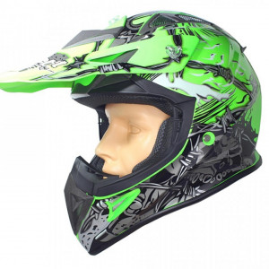 Casca cross, enduro Neon Green - marime S