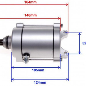 Electromotor ATV 200cc 11 dinti - Wilmat