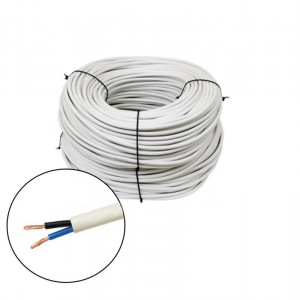 Cablu electric flexibil 2 X 1.5mm, plat, rola 100m