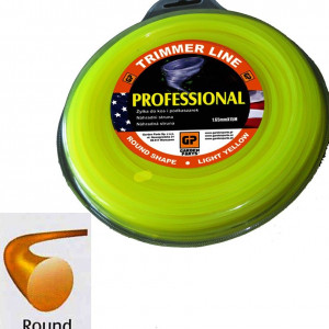 Fir trimmer 1.3mm 15m, profil rotund