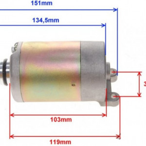 Electromotor ATV XY250ST-9C Automatic 9 dinti - Wilmat