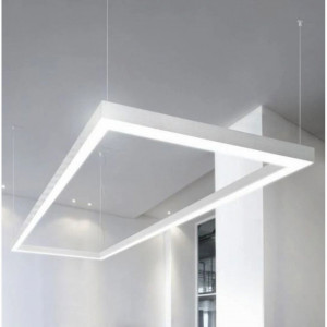 Corp led liniar suspendat 90 grade, interconectabil, 8W, 5000K