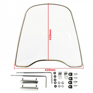 Parbriz scuter YM-618 - 420mm