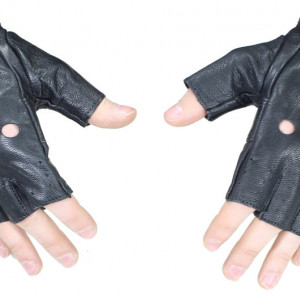 Manusi piele moto, scuter, cross - M
