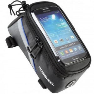 Borseta bicicleta ghidon cu compartiment telefon