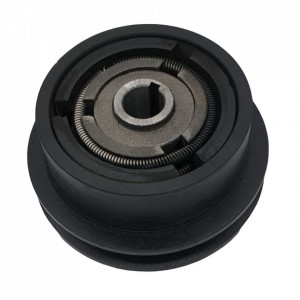 Ambreiaj centrifugal motoutilaje cu ax 20mm, fulie 128mm