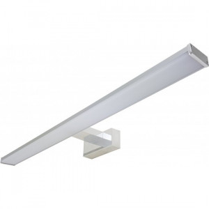 Corp baie led 12w, 4000K, lumina neutra, inox, cu protectie - 600mm