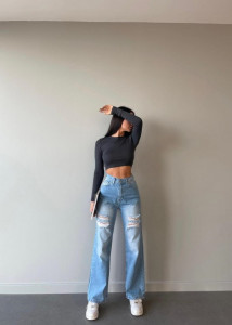 Blugi dama evazati Cod:1331