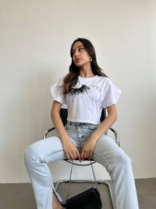 Tricou dama scurt Cod:23077