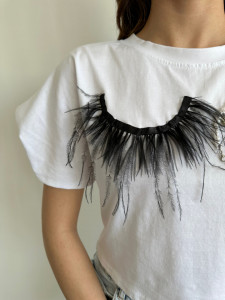 Tricou dama scurt Cod:23077