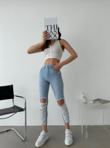 Blugi slim fit Cod:305