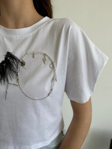 Tricou dama scurt Cod:23077