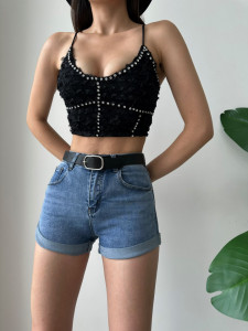 Top cu push-up si strasuri Cod:N6507