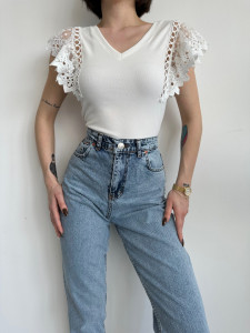 Body dama cu dantela Cod:A55313