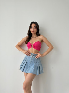 Fusta de blugi Cod:TR124