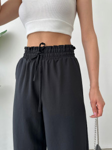Pantaloni din panza evazati Cod:N3879