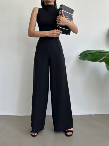 Pantaloni evazati de panza Cod:N3853