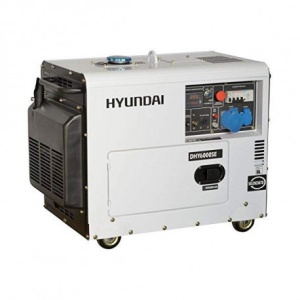 Generator diesel, de curent monofazat cu motor diesel HYUNDAI DHY6000SE