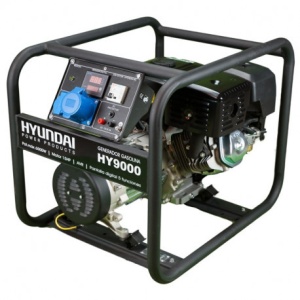 Generator pe benzina, de curent monofazic HYUNDAI HY9000