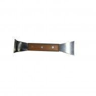 Dalta inox mica cu maner din lemn
