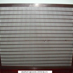 Gratie Hanneman plastic negru, 10 rame, 42x50cm