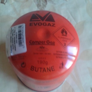 Butelie EVOGAZ 190 gr