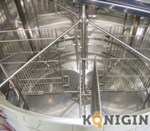 Centrifuga Konigin reversibila (4R), cu actionare mecanică si electrica 12v