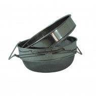 Sita dubla din inox cu fundul conic
