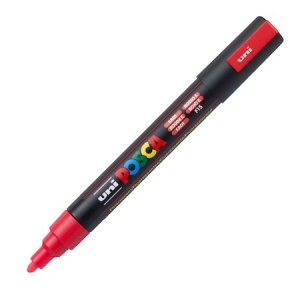 Marker Posca PC 5M - ROSU