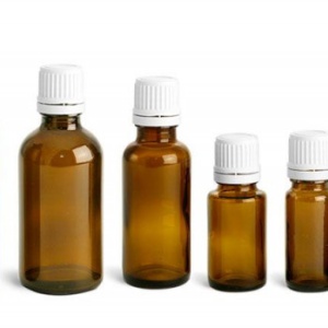 Sticluta de propolis 50 ml cu dop si picurator - set 30 bucati