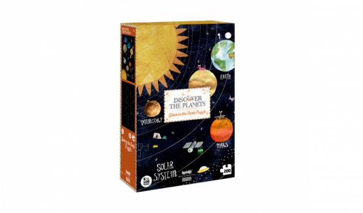 Puzzle Descopera Planetele - 200 piese-Londji