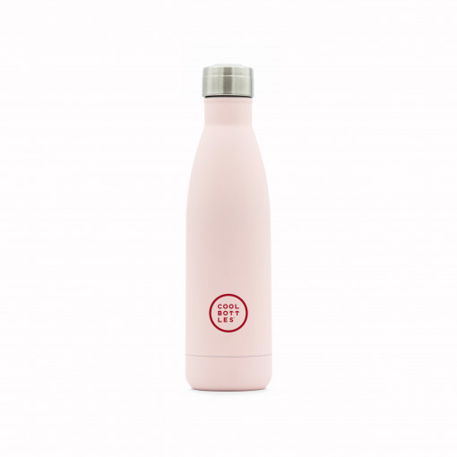 Sticla termos din otel inoxidabil - 500 ml - Pastel Pink - Cool Bottles