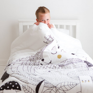 Lenjerie - Pilota Squirrel Toddler Comforter- Rookie Humans