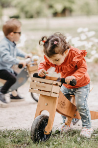 Tricicleta de echilibru 2in1- Bambus - Tiny Tot PLUS fara pedale - Kinderfeets