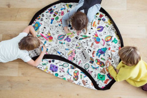 Sac depozitare jucarii 2in1 Play&Go - Omy color