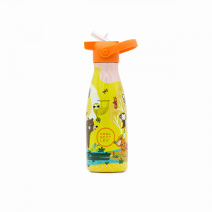 Sticla termos pentru copii din otel inoxidabil- 260 ml - Jungle Park - Cool Bottles