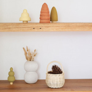 Rattan Berry Basket - straw - Olli Ella