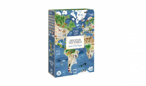 Puzzle Descopera Planeta Pamant - 200 piese -Londji
