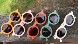 Ochelari de soare cu protectie UV pentru copii - unisex - orange