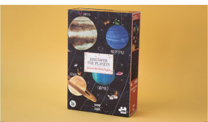 Puzzle Descopera Planetele - 200 piese-Londji