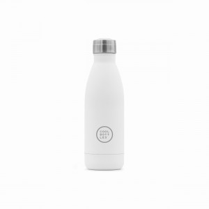 Sticla termos din otel inoxidabil - 350 ml - Mono White - Cool Bottles