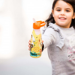 Sticla termos pentru copii din otel inoxidabil- 260 ml - Jungle Park - Cool Bottles