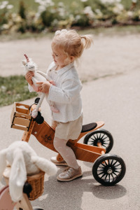 Tricicleta de echilibru 2in1- Bambus - Tiny Tot PLUS fara pedale - Kinderfeets