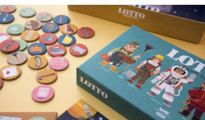 Joc de asociere- I want to be Lotto - Londji