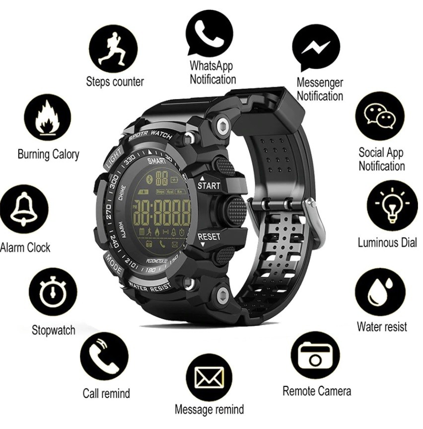 ex16s rugged outdoor sports smart watch