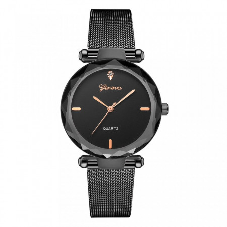 Ceas de dama Geneva Bendis Black
