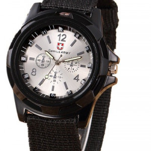 Ceas barbatesc Army white